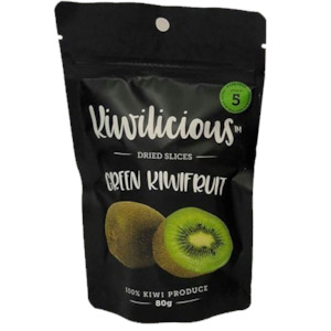 Kiwilicious Dried Kiwifruit 80g 4 Pack