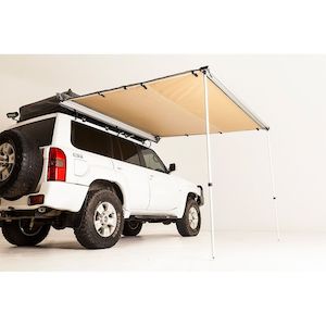 ALL TOP 2.5m x 2.5m Side Awning (Dark khaki)