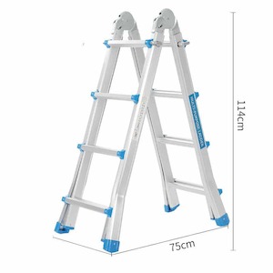 Multipurpose extension telescopic ladder (4 STEPS)