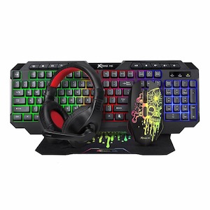 Gaming Keyboard Mouse 4 in 1 combo headphone and mouse pad CMX-415 EN