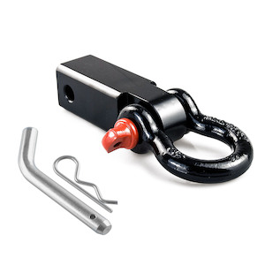 Recovery Hitch Receiver with 4750kg bow shackle