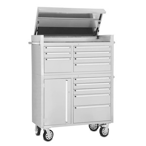 41 Inch 12 Drawers Stainless Steel Tool Chest