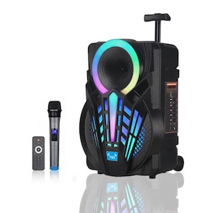 Bluetooth party speaker with microphone 8″ bass Partybox P08