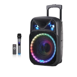 Bluetooth party speaker with microphone 12″ bass Partybox 1312