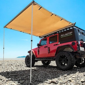 ALL TOP 2m x 2.5m Car Side Awning (Dark khaki)