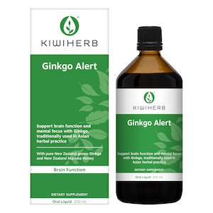 Health supplement: Ginkgo Alert