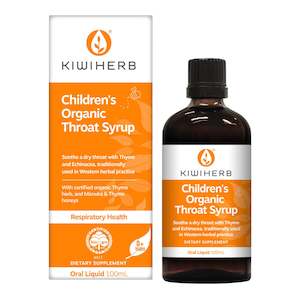 Children's Organic Throat Syrup