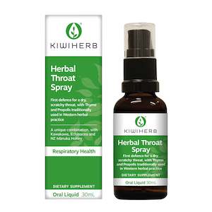 Health supplement: Herbal Throat Spray