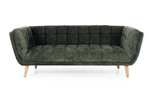 Towelie 3 seater sofa - Fern Green