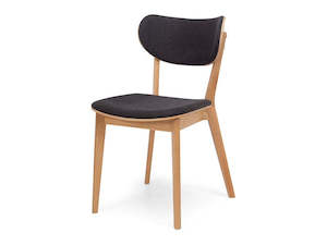 Furniture: Zurich Dining Chair - Dark Grey