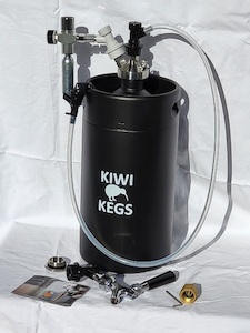 5L Mini Keg Full Party Kit Black – Kiwi Kegs