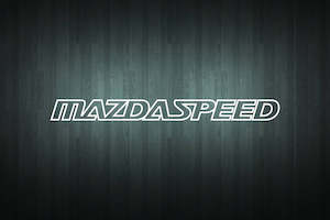 Hobby equipment and supply: Mazdaspeed sticker