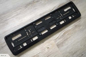 Euro Number Plate Surrounds / Plate Holders