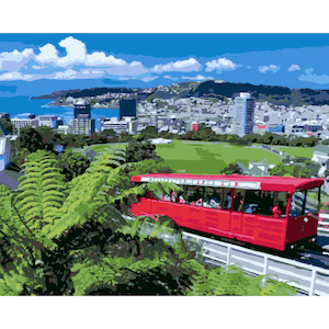 Artist supply: Wellington Cable Car