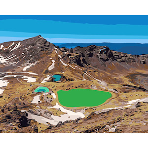 Artist supply: Tongariro Crossing