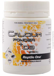 Reptile One Calcium + D3 Powder 250G