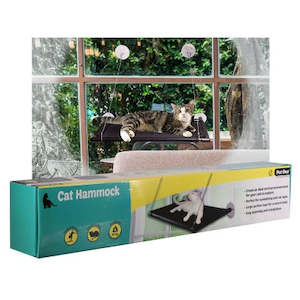 Pet: Pet One Cat Window Hammock Black