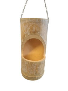 Pet: Avi One Bamboo Bird Feeder