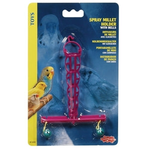 Living Word Millet Spray Holder with Bells