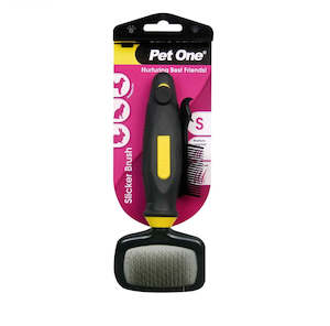 Pet One Cat & Small Animal Grooming Slicker Brush Small