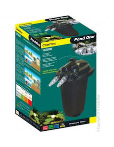 Pond One ClariTec 15000 Pressurised Filter 13W UVC