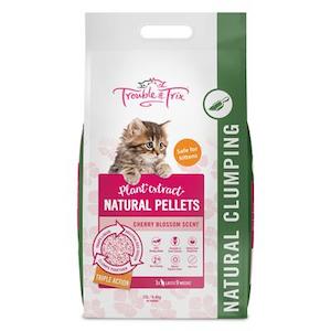 Trouble & Trix Cat Litter Cherry Blossom 15L