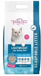 Trouble & Trix Lightweight Clumping Cat Litter 7L