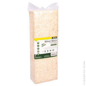 Pet One Silver Birch Bedding 1kg/15.5L