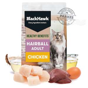 Black Hawk Healthy Benefits Hairball Cat Chicken