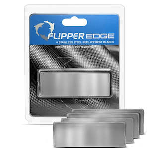 Pet: Flipper Edge Magnetic S/S Blades 4 Pack