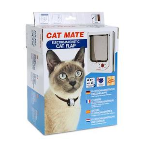 Cat Mate Door Electric White