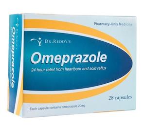 Pharmacy: Dr Reddy Omeprazole 20mg Capsules 28