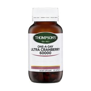 Thompson's One-A-Day Ultra Cranberry 60000 Capsules 60