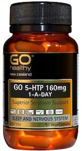 GO Healthy GO 5-HTP 160mg 1-A-Day Capsules 30