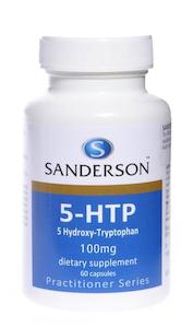 Pharmacy: SANDERSON 5-HTP 100mg 60caps