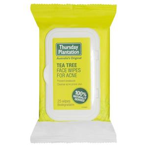 THURS.PL. T/T Face Wipes Acne 25pk