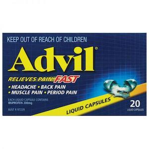 Advil Liquid Capsules 20