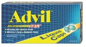 Pharmacy: Advil Liquid Capsules 10