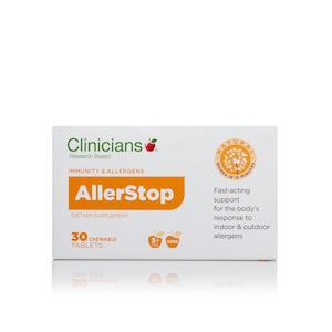 Pharmacy: Clinicians Allerstop Chewable Tablets 30