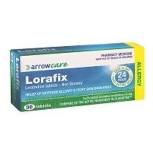 Pharmacy: Lorafix 10mg Tablets 30 [limited to 6 per order]