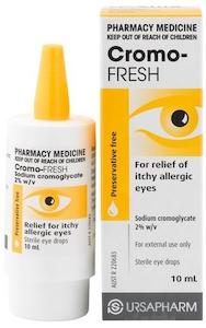 Cromo-Fresh Eye Drops 10ml