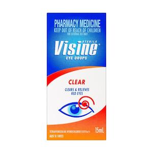 Visine Eye Drops Clear 15ml