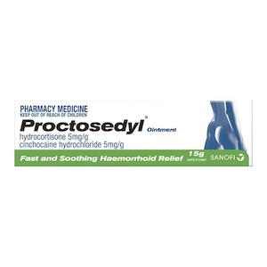 PROCTOSEDYL Ointment 15g