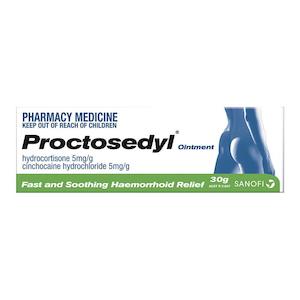 PROCTOSEDYL Ointment 30g