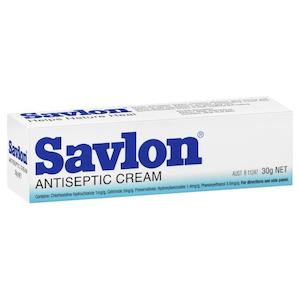 Pharmacy: SAVLON Antiseptic Cream 30g