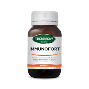 Pharmacy: Thompson's Fortify Immunofort 60 tablets