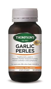 Thompson's Garlic Perles Capsules 180