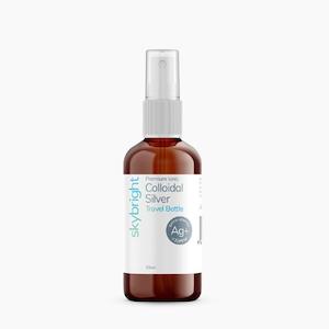 Pharmacy: SKYBRIGHT Colloidal Silver Travel Bottle 100ml