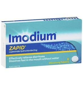 Pharmacy: Imodium Zapid Tablets 6 [limited to 10 per order]