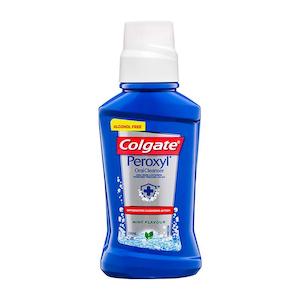 Colgate Peroxyl Oral Cleanser Mint Flavour 236mL